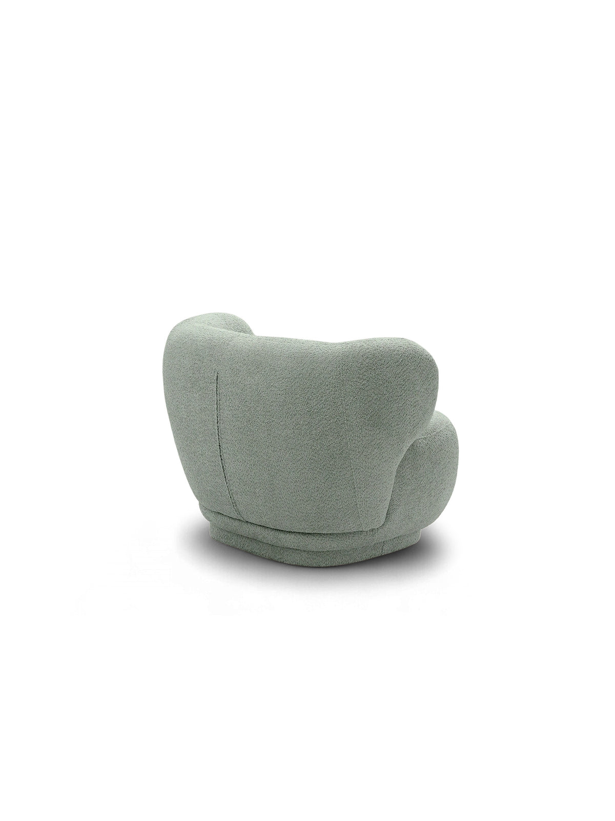Fotoliu Skindi verde boucle Catch Me 13 vedere din spate