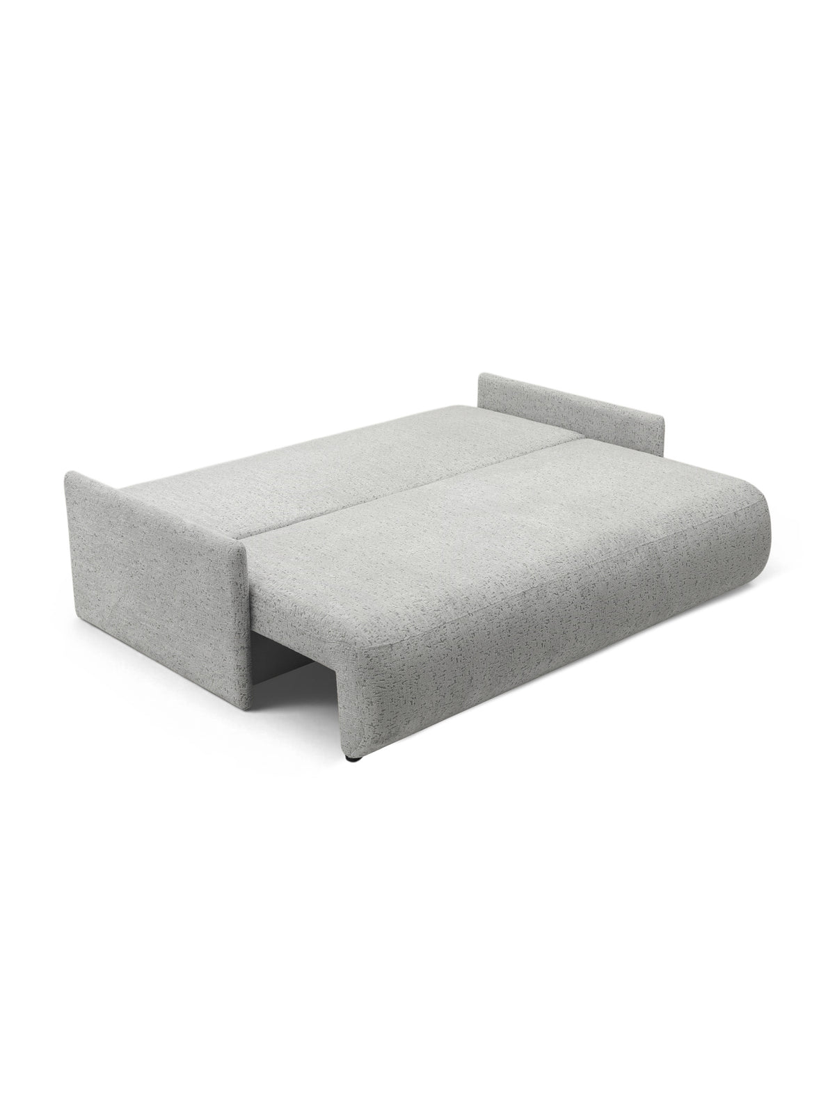 Canapea Slimo cu funcție de dormit deschisă, material szenil gri Bosco 84