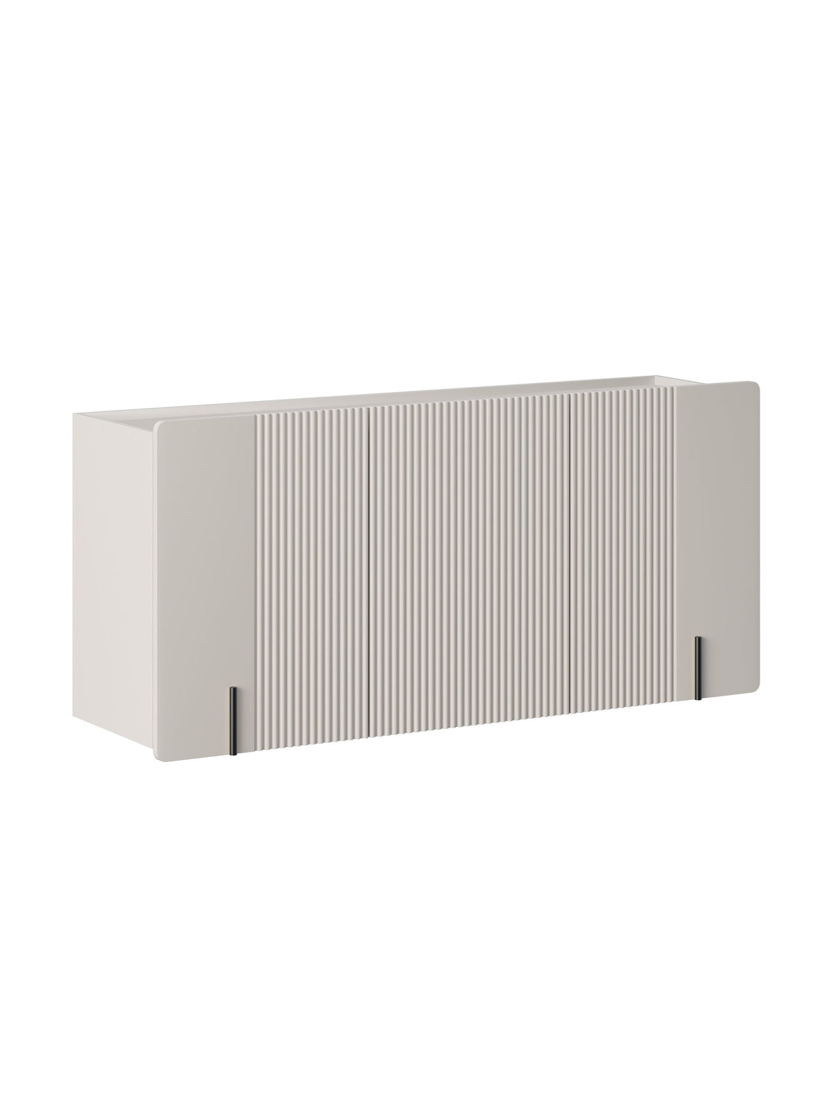 Comodă suspendată Malmi 150 cm trei uși cu front striat casmir