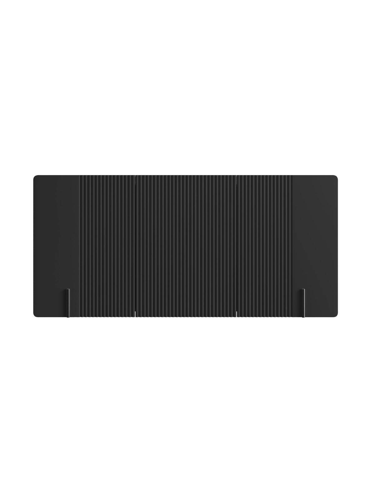 Comoda Malmi 150 cm suspendată - negru mat / negru