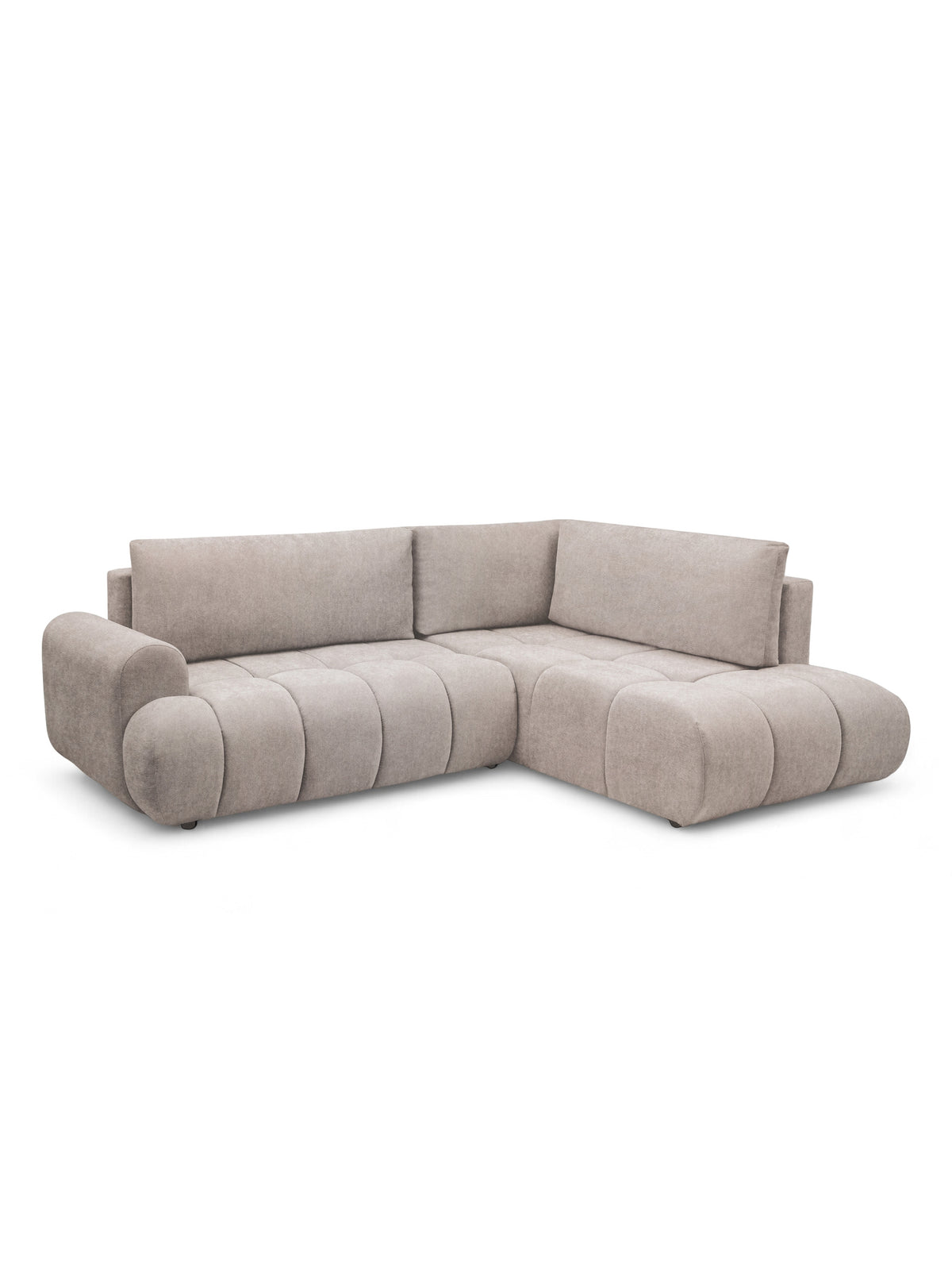 Colțar Lutario L pe partea dreaptă bej material Vibe 08 stil modern