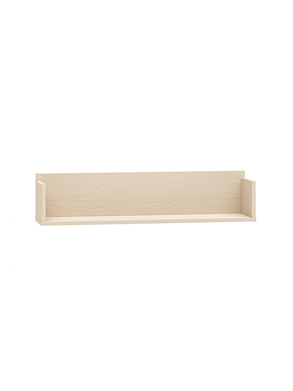 Raft pentru copii Marla 90 cm culoare nisip deșert, lemn deschis la culoare, vedere frontală