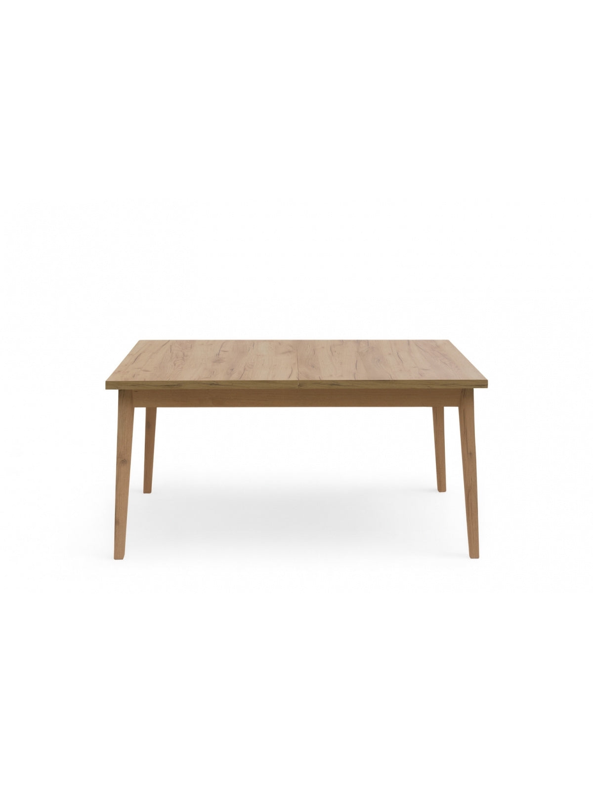 Masă extensibilă Paris 160-200x90 cm, culoare stejar craft, vedere frontală