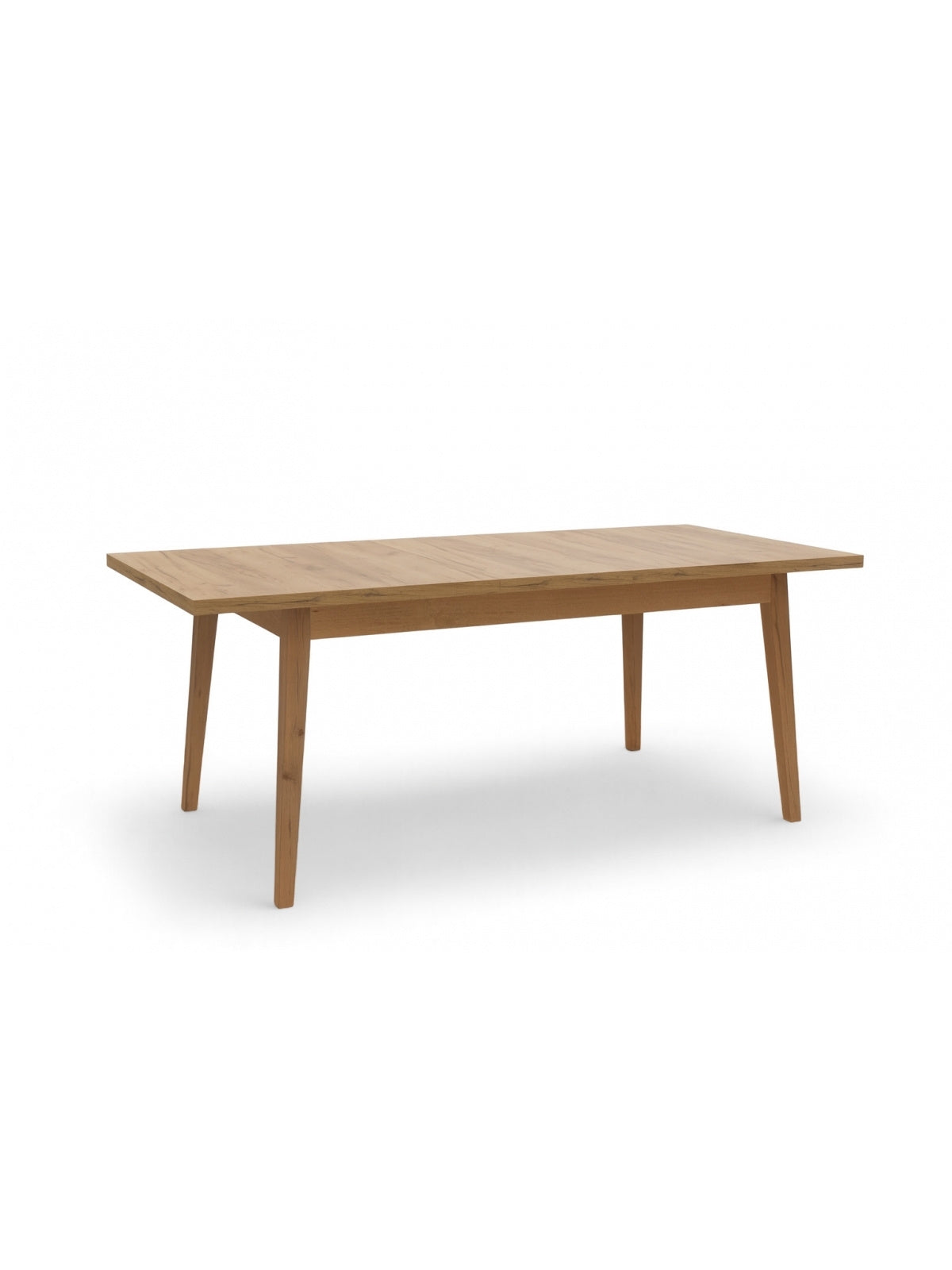 Masă extensibilă Paris 160-200x90 cm cu finisaj dąb craft, stil modern organic