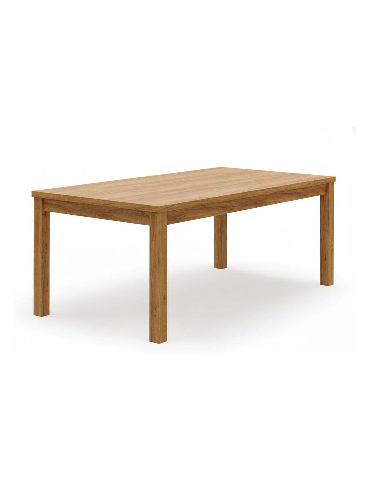 Masă extensibilă Werona 140-180x80 cm blat din lemn și picioare fag culoare naturală