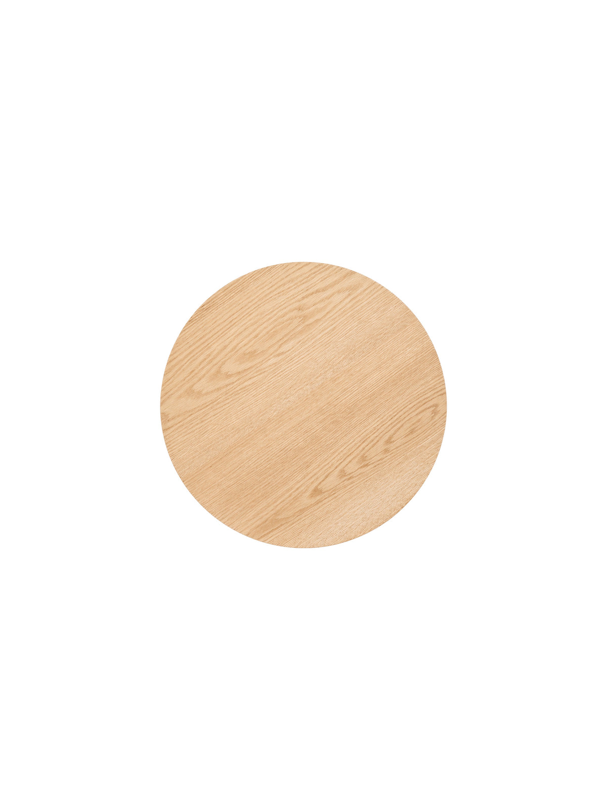Măsuță de cafea rotundă Tamis 40 cm din lemn deschis la culoare, natural