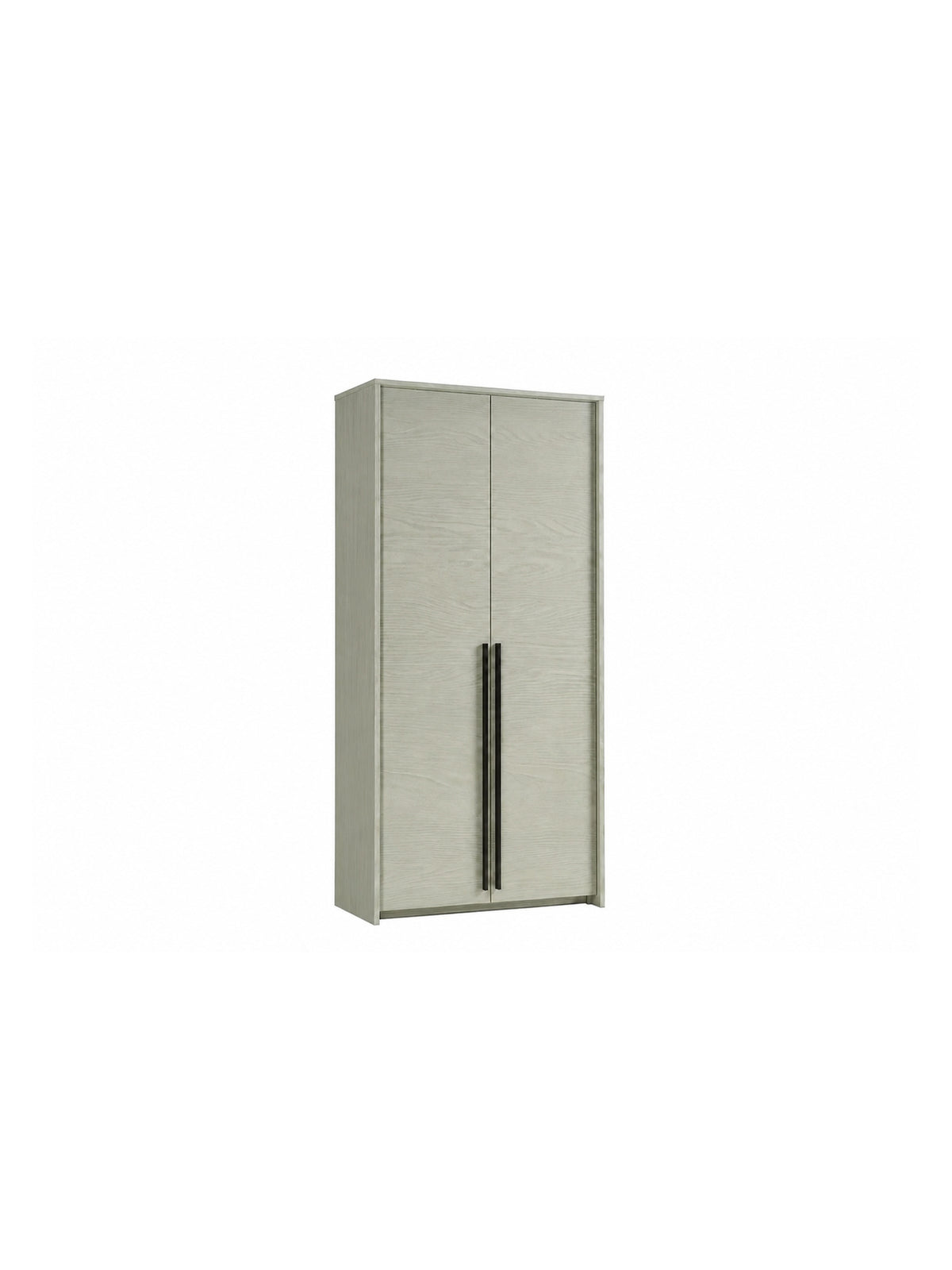 Dulap cu două uși Norevia 105 cm culoare eucalipt, vedere frontală