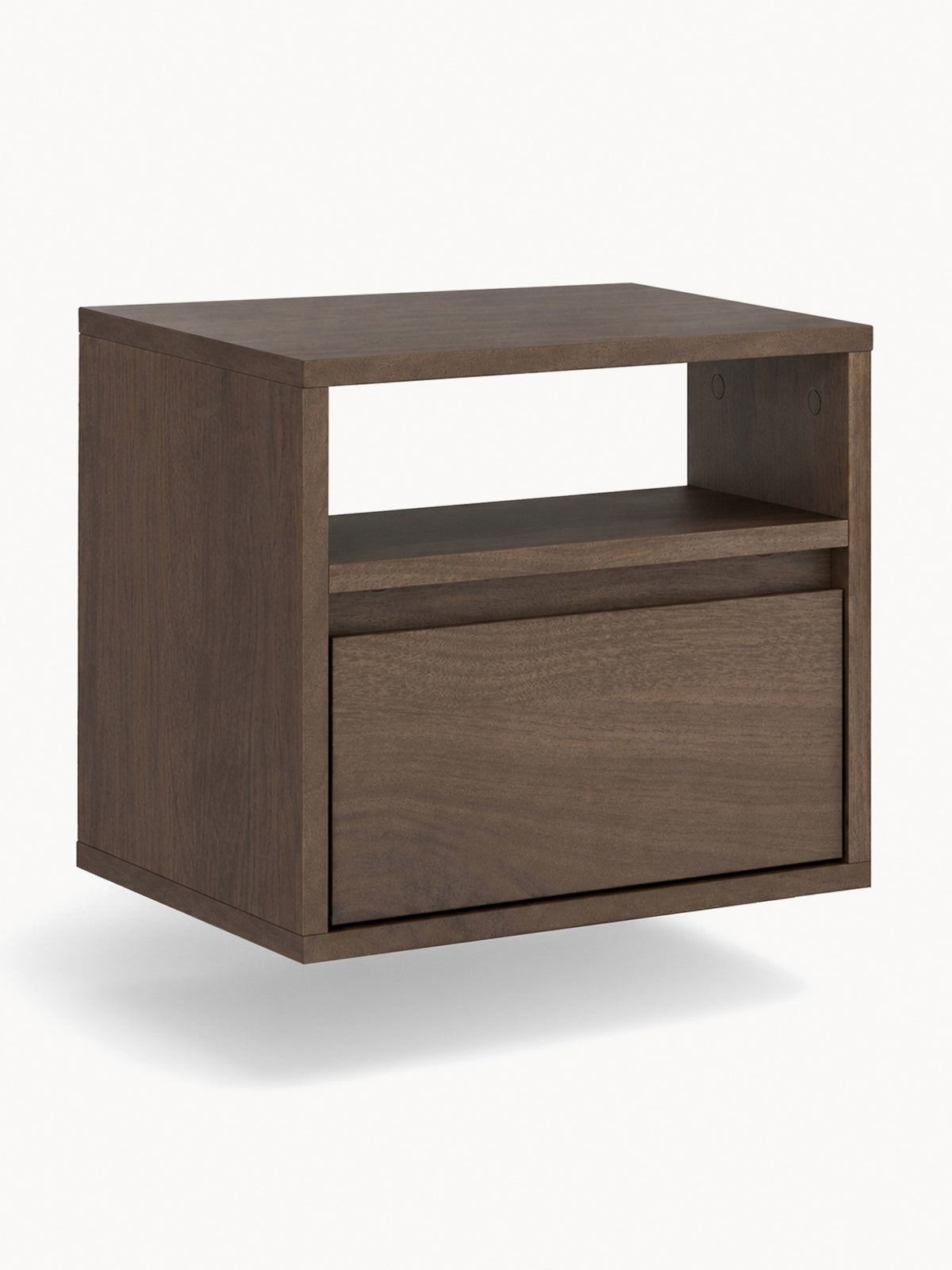 Szafka noapte Zolia 40 cm z szuflada suspendată - nuc elegant
