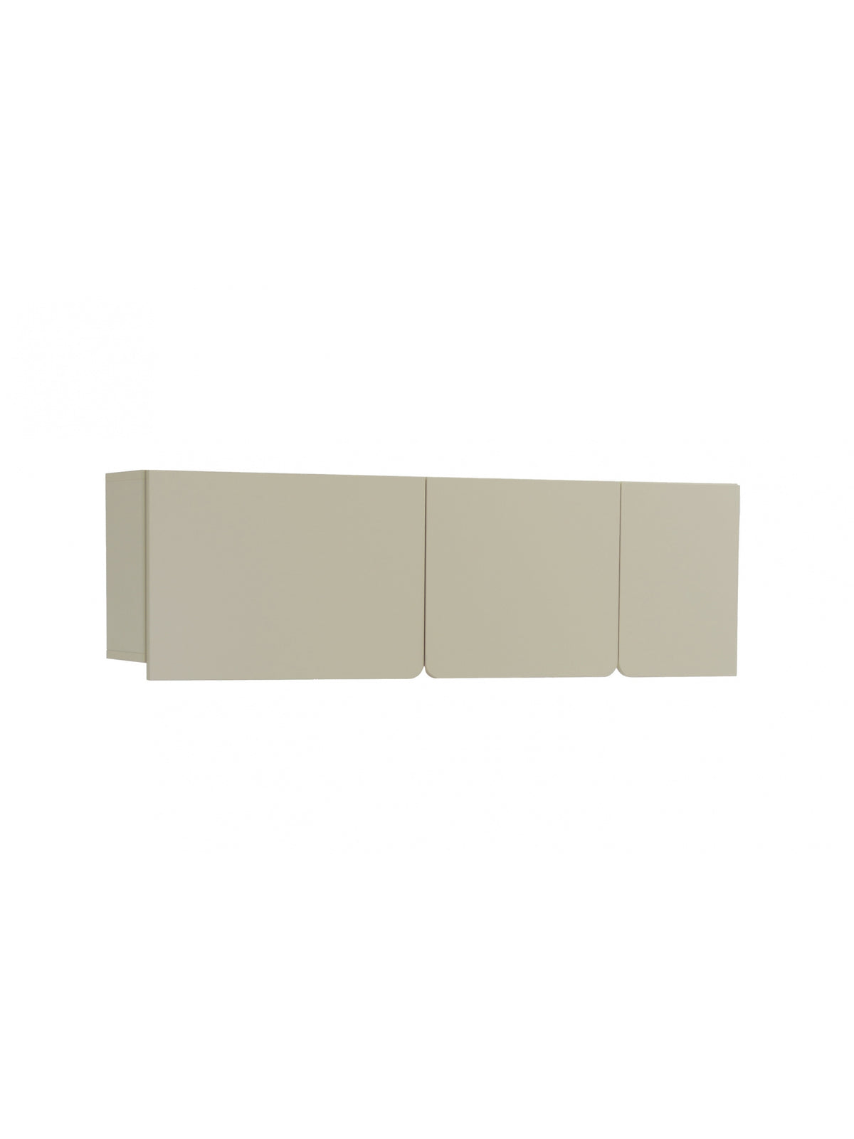 Dulap suspendat Altea 120 cm culoare eucalipt cu trei fronturi