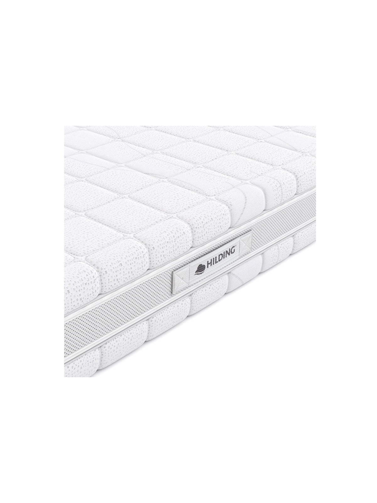 Saltea cu arcuri Pasodoble medicală 180x200 cu husă albă, detaliu lateral