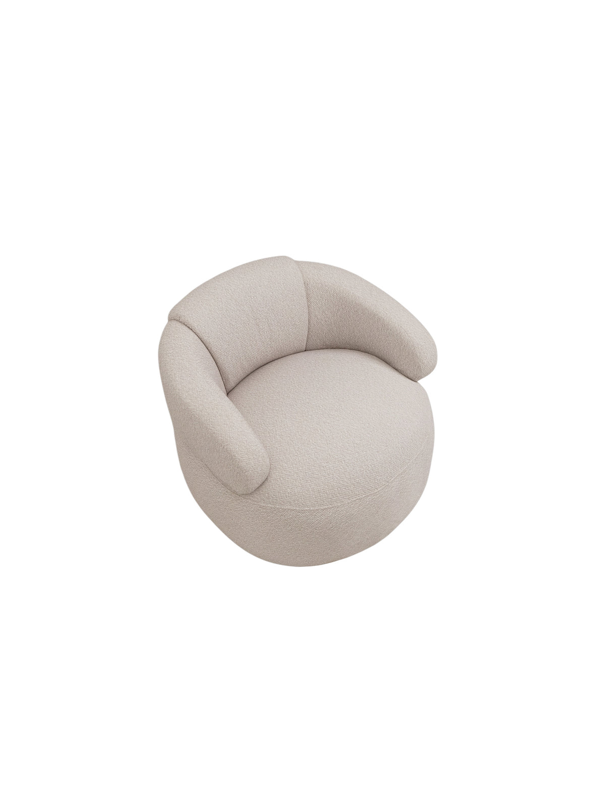 Fotoliu de relaxare Segno - bezowa Produse tricotate Leo 02