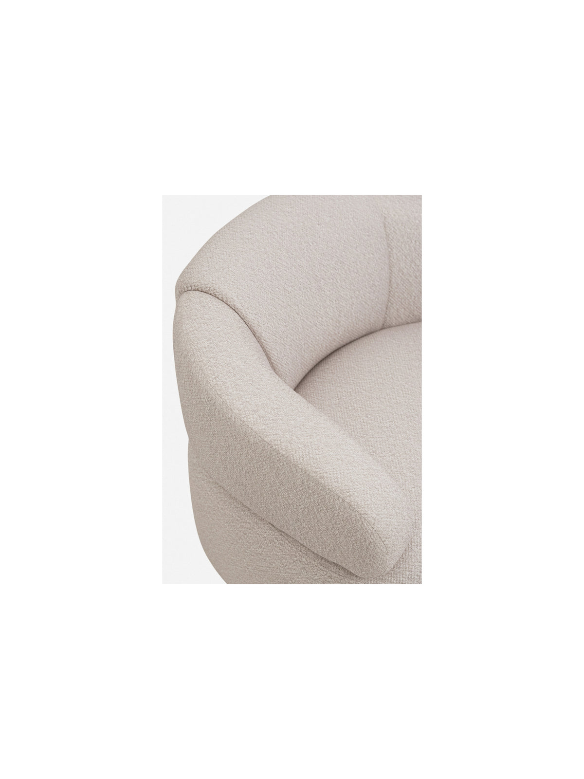 Fotoliu de relaxare Segno - bezowa Produse tricotate Leo 02