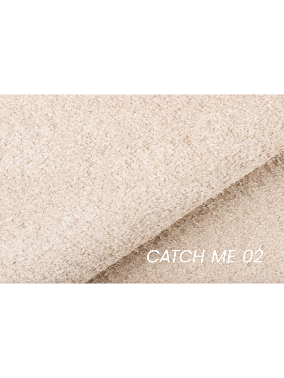 Fotoliu rotativ Soya din material boucle bej Catch Me 02, vedere detaliată