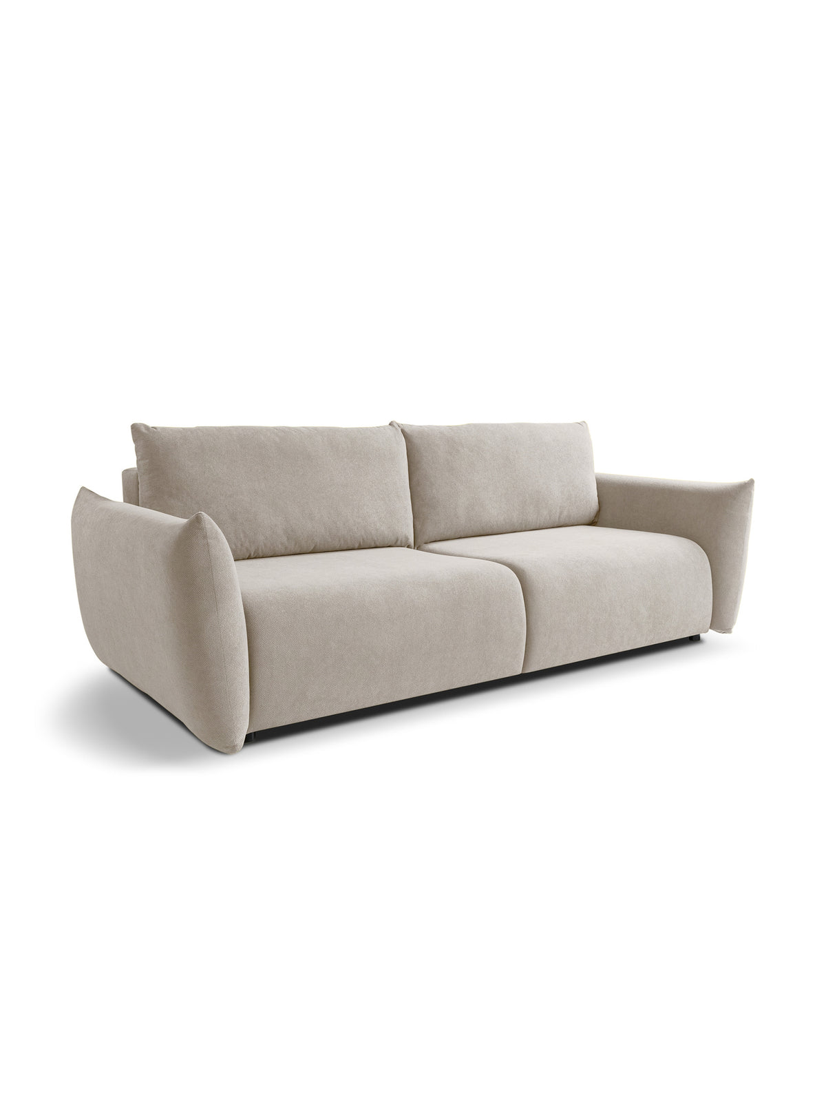 Canapea extensibilă Calma bej material hidrorepelent Curio 09 modernă