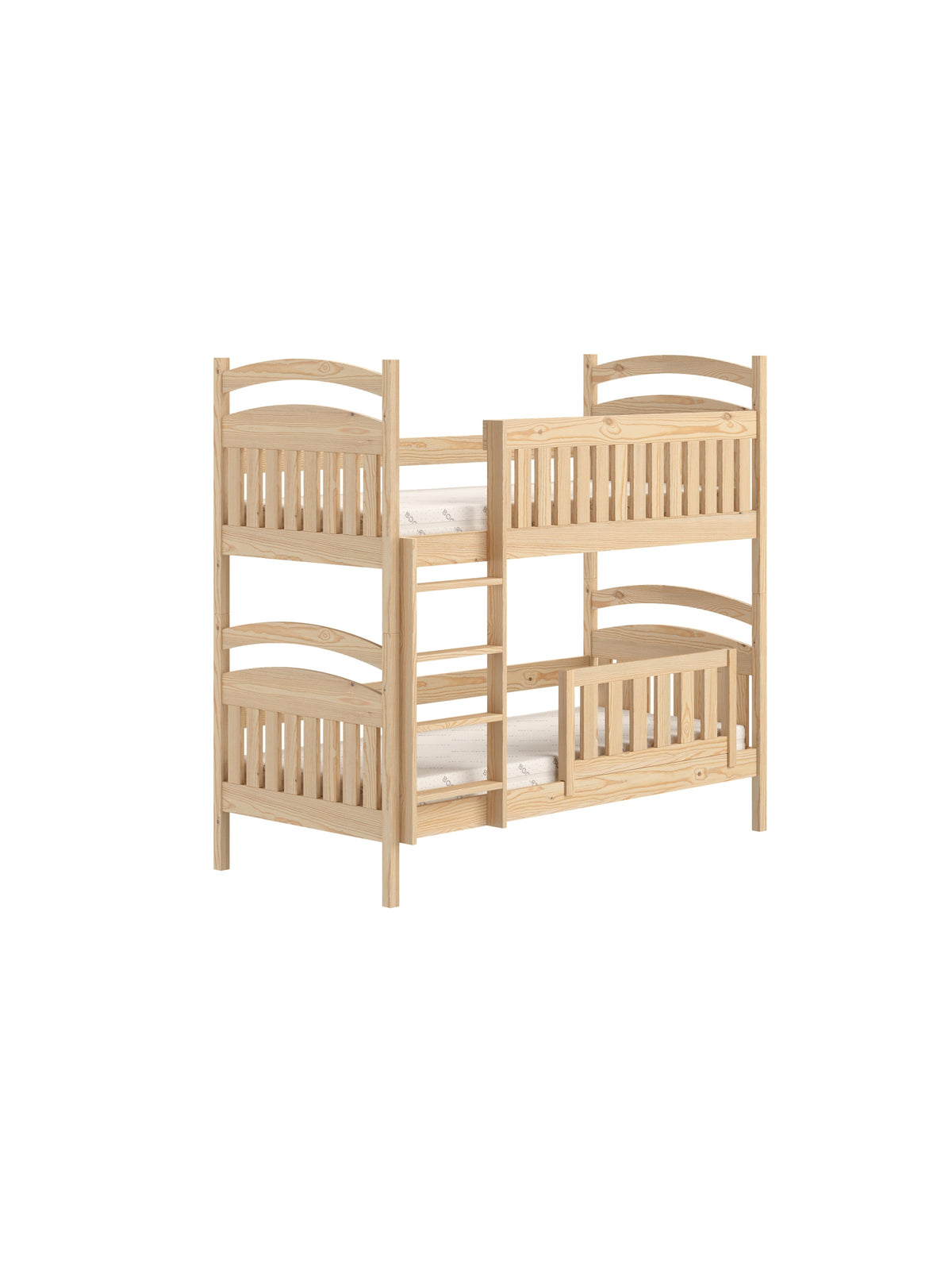 Pat dormitor pentru copii Amely din pin cu două sertare, dimensiune 90x180 cm