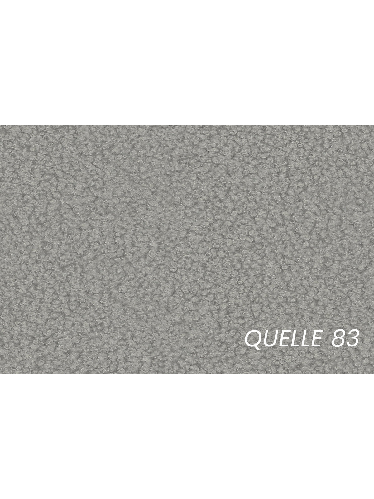 Pat tapițat Nirello 180x200 cu spațiu de depozitare, material boucle gri Quelle 83