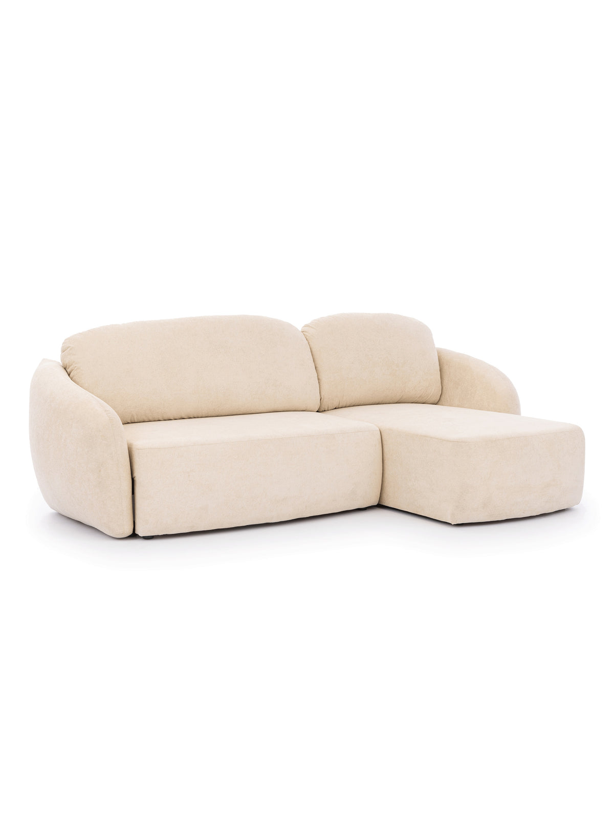 Colțar Latina Mini cu funcție de dormit, culoare deschisă, universal stânga/dreapta