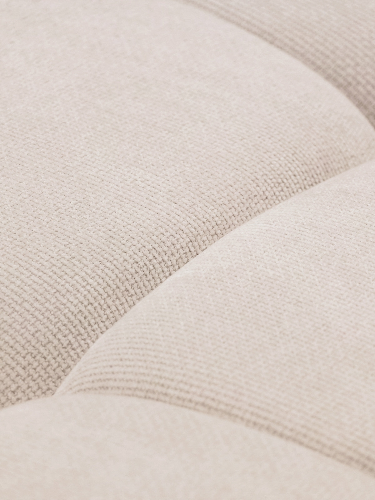 Colțar Lutario L bej detaliu material textil