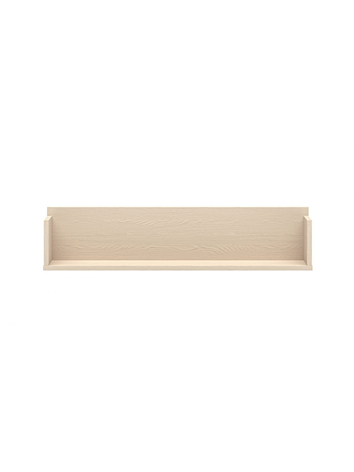 Raft pentru copii Marla 90 cm, culoare nisip deșert, lemn deschis, vedere frontală