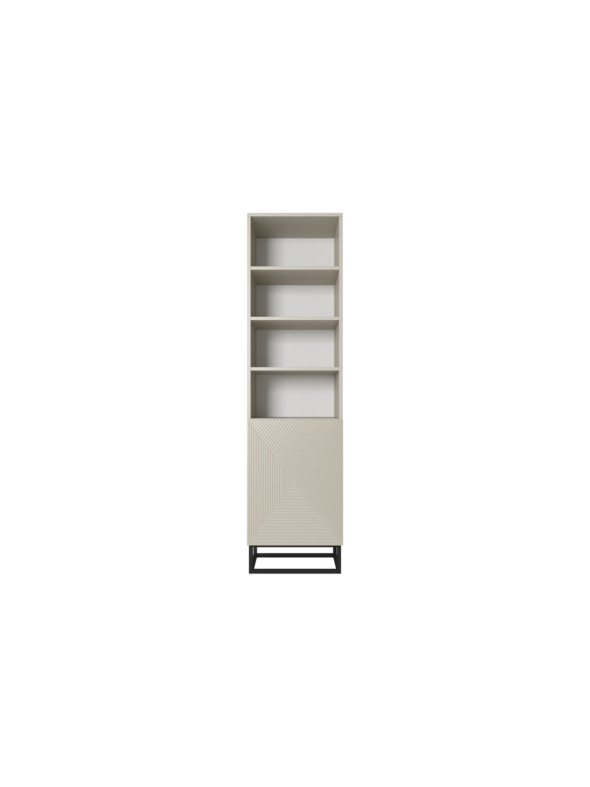 Regal Asha 50 cm pe soclu de metal - cașmir