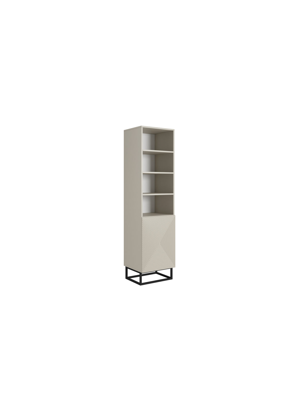 Regal Asha 50 cm pe soclu de metal - cașmir