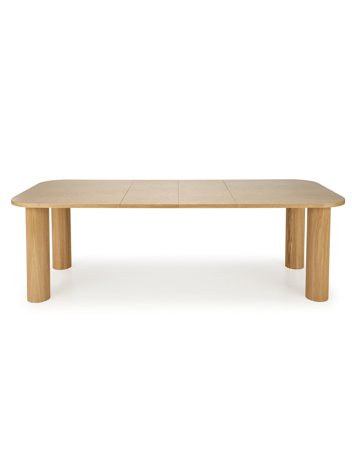 Masă extensibilă Gravon 160-240x100 cm culoarea stejar natural cu blat dreptunghiular
