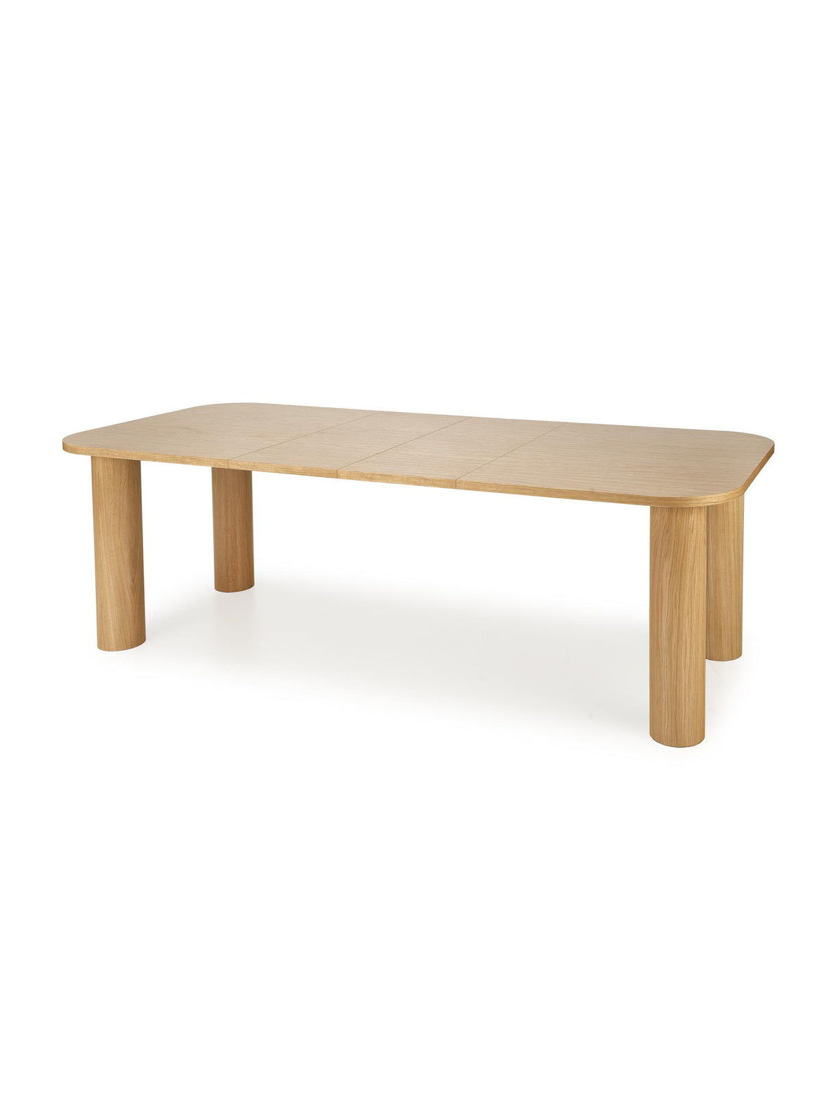 Masă extensibilă Gravon 160-240x100 cm stejar natural vedere frontală
