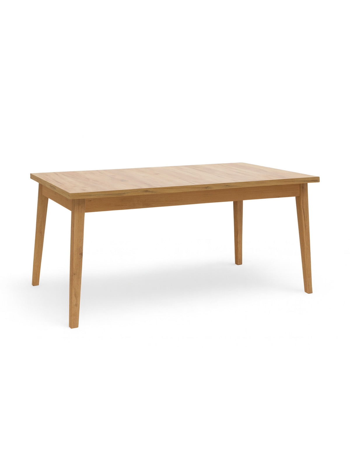 Masa extensibilă Paris 160-200x90 cm, culoare stejar craft, lemn masiv