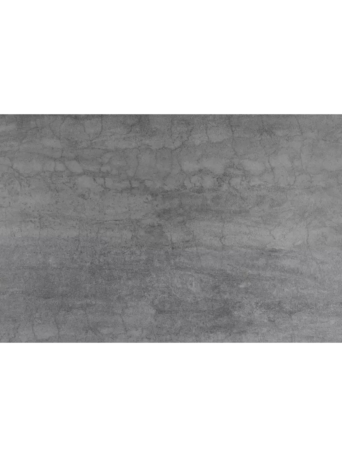 Masă extensibilă Zanivo cu blat ceramic gri marmură și structură metalică neagră