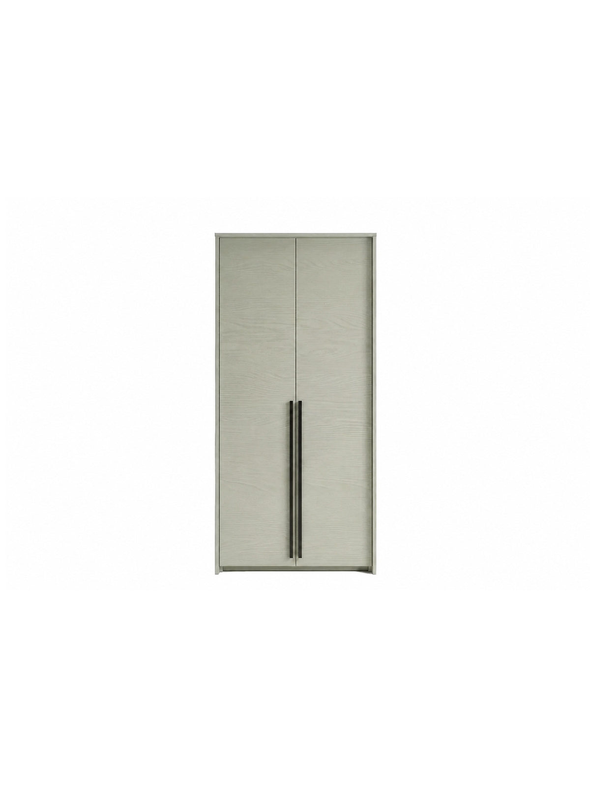 Dulap cu două uși Norevia 105 cm culoare eucalipt, vedere frontală