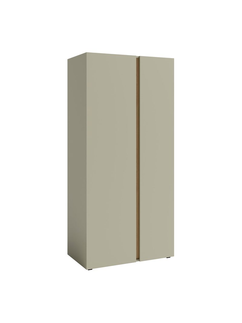 Dulap Altea 90 cm cu două uși, culori eucalipt și stejar baltic dune