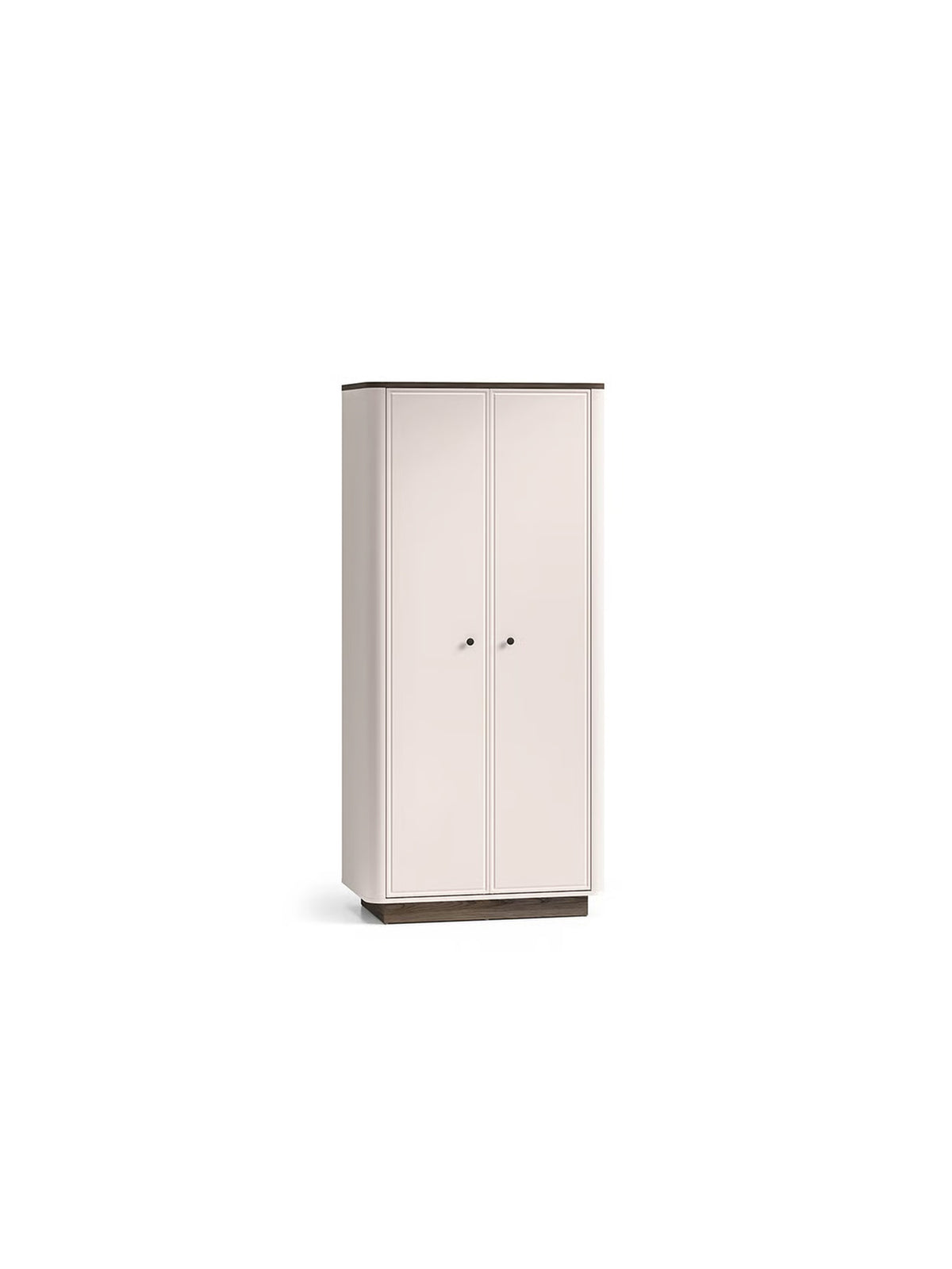 Dulap deschis Amberto 92 cm casmir cu bază stejar windmill dark, vedere față