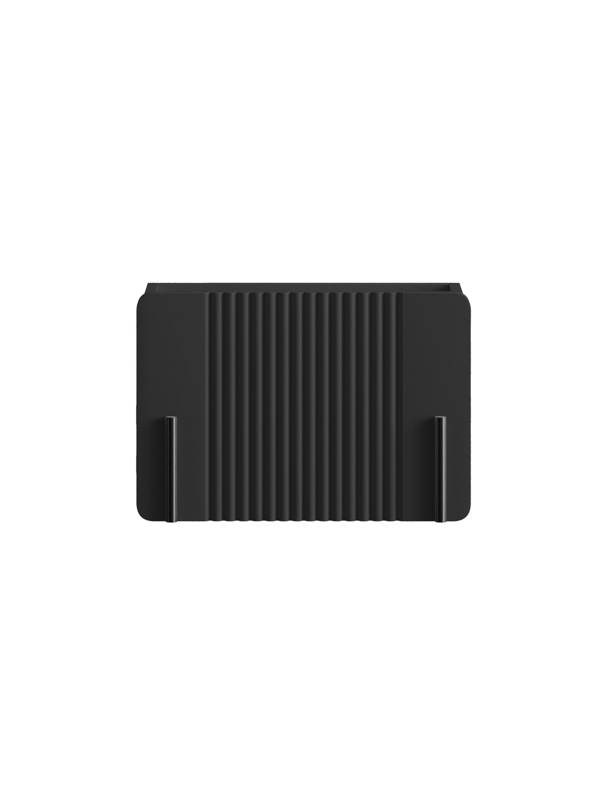 Szafka noapte Malmi 45 cm suspendată z szuflada - negru mat / negru