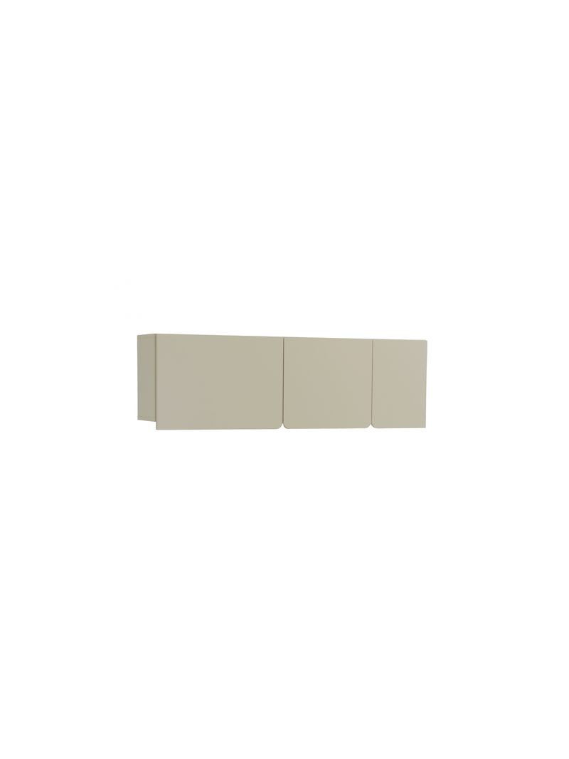Dulap suspendat Altea 120 cm culoare eucalipt cu trei fronturi