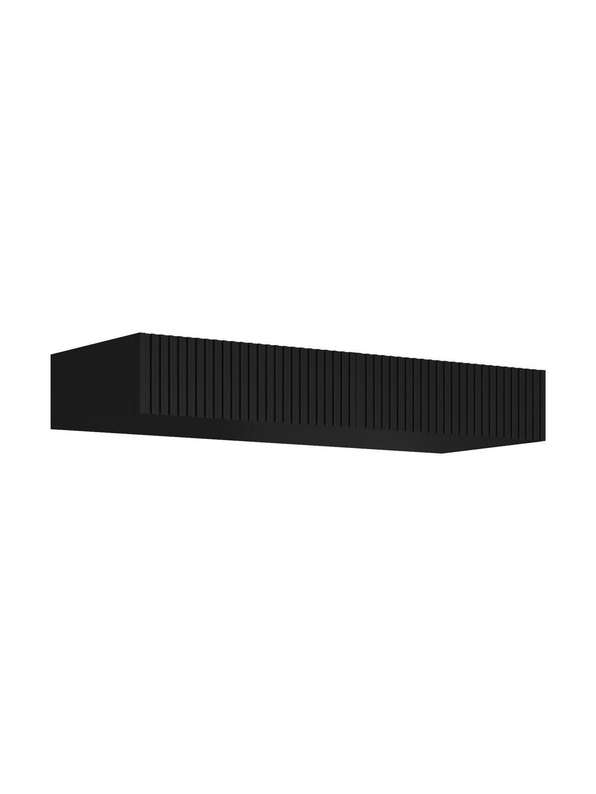 Wiszace birou de scris Nicole 100 cm cu sertare - negru / negru mat